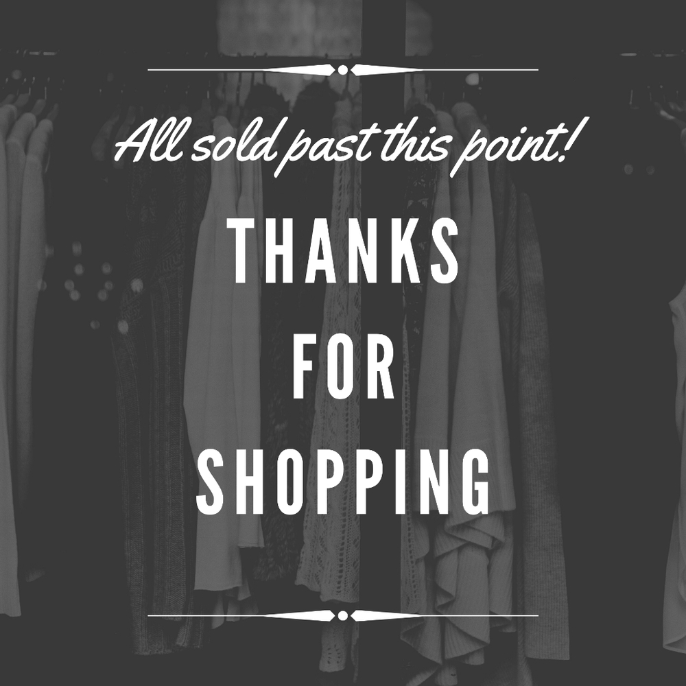 Thanks for shopping!